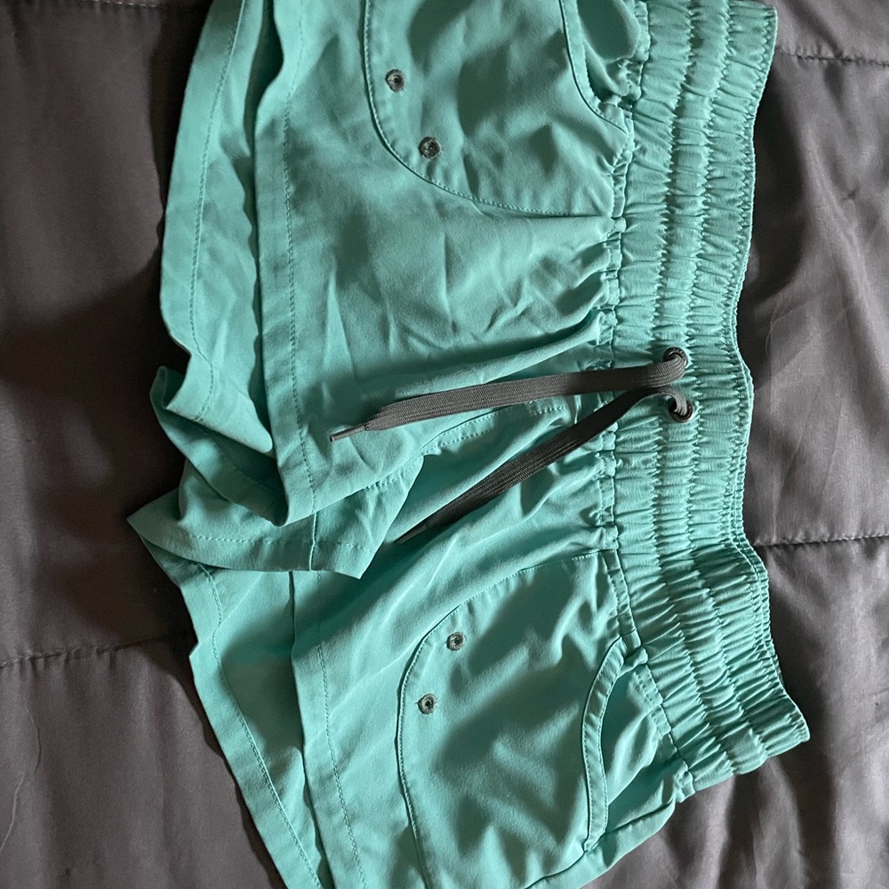 Women's Patagonia Teal Drawstring Shorts